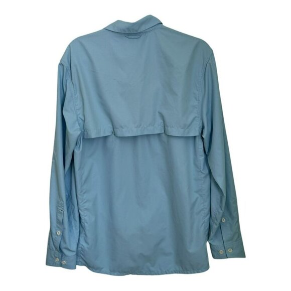 SIMMS Ebb Tide LS Shirt Glacier Blue Vented Fishing Men's SZ M - Picture 4 of 11